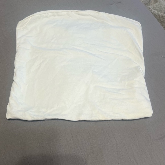 Brandy Melville White Crop Tube Top - Picture 2 of 4